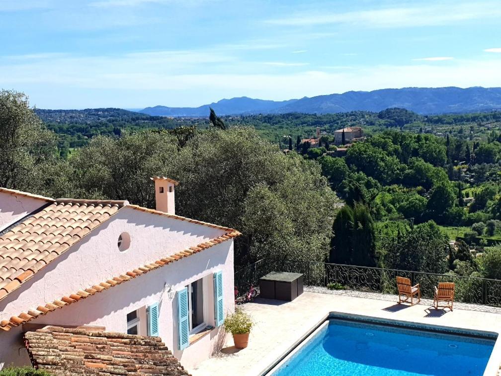 Apartment Picasso In Large Park With Heated Pool Chateauneuf-Grasse Екстер'єр фото