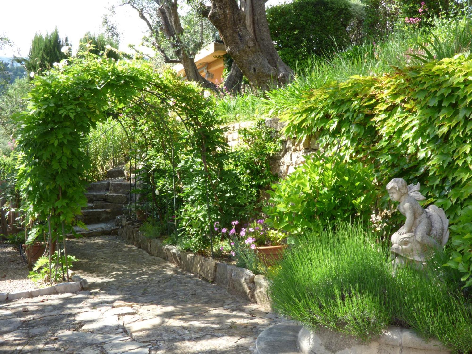 Apartment Picasso In Large Park With Heated Pool Chateauneuf-Grasse Екстер'єр фото
